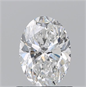Natural Diamond 1.01 Carats, Oval with  Cut, E Color, VS1 Clarity and Certified by GIA