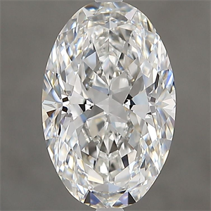 Picture of Natural Diamond 2.03 Carats, Oval with  Cut, F Color, IF Clarity and Certified by GIA