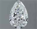 Natural Diamond 1.20 Carats, Pear with  Cut, E Color, VS2 Clarity and Certified by GIA