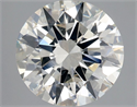 Diamante Natural 3.00 quilates, Redondo , Color J, claridad SI1 y certificado GIA