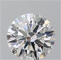 Natural Diamond 0.71 Carats, Round with Excellent Cut, J Color, SI1 Clarity and Certified by GIA