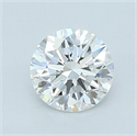 Lab Grown Diamond 1.05 Carats, Round with Ideal Cut, D Color, VS1 Clarity and Certified by IGI