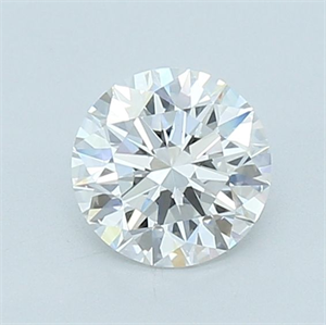 Picture of Lab Grown Diamond 1.05 Carats, Round with Ideal Cut, D Color, VS1 Clarity and Certified by IGI
