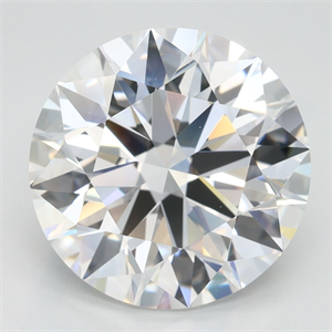 Picture of Lab Grown Diamond 5.01 Carats, Round with Excellent Cut, D Color, IF Clarity and Certified by GIA