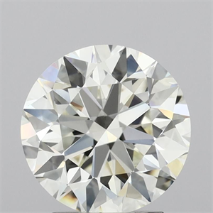 Picture of Natural Diamond 2.40 Carats, Round with Excellent Cut, I Color, VVS1 Clarity and Certified by IGI
