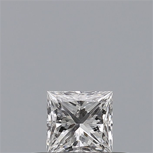 Picture of Natural Diamond 0.23 Carats, Princess with  Cut, E Color, VS1 Clarity and Certified by GIA