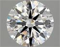 Lab Grown Diamond 2.92 Carats, Round with Ideal Cut, F Color, VS2 Clarity and Certified by IGI