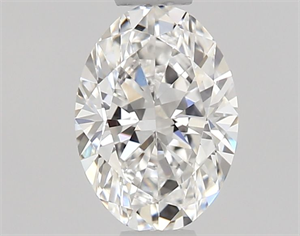 Picture of Natural Diamond 0.50 Carats, Oval with  Cut, E Color, VS2 Clarity and Certified by GIA