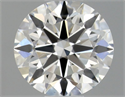 Diamante Natural 0.42 quilates, Redondo , Color F, claridad VS1 y certificado GIA