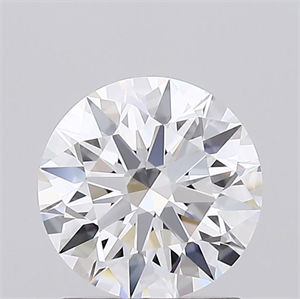 Picture of Lab Grown Diamond 1.09 Carats, Round with Ideal Cut, D Color, VVS1 Clarity and Certified by IGI