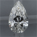 Natural Diamond 0.51 Carats, Pear with  Cut, F Color, SI2 Clarity and Certified by GIA