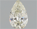 Diamante Natural 0.36 quilates, De pera , Color J, claridad VVS1 y certificado GIA