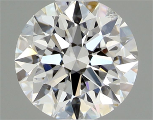 Picture of Natural Diamond 0.42 Carats, Round with Excellent Cut, E Color, SI1 Clarity and Certified by GIA