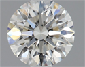 Natural Diamond 0.70 Carats, Round with Excellent Cut, G Color, VS1 Clarity and Certified by IGI