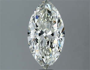 Picture of Natural Diamond 1.01 Carats, Marquise with  Cut, I Color, VS2 Clarity and Certified by IGI