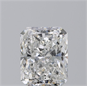 Natural Diamond 2.52 Carats, Radiant with  Cut, F Color, SI2 Clarity and Certified by GIA