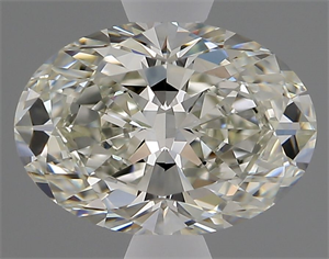 Picture of Natural Diamond 1.10 Carats, Oval with  Cut, I Color, IF Clarity and Certified by GIA