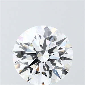 Picture of Lab Grown Diamond 1.54 Carats, Round with Ideal Cut, D Color, VS1 Clarity and Certified by IGI