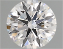 Natural Diamond 0.46 Carats, Round with Excellent Cut, D Color, VS1 Clarity and Certified by GIA