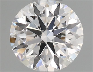 Picture of Natural Diamond 0.46 Carats, Round with Excellent Cut, D Color, VS1 Clarity and Certified by GIA