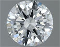 Diamante Natural 0.50 quilates, Redondo , Color G, claridad VVS1 y certificado IGI