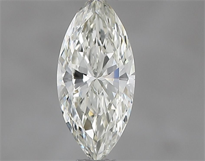 Picture of Natural Diamond 0.40 Carats, Marquise with  Cut, J Color, VVS1 Clarity and Certified by IGI