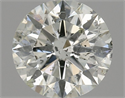 Natural Diamond 1.01 Carats, Round with Very Good Cut, H Color, SI2 Clarity and Certified by IGI