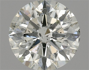 Picture of Natural Diamond 1.01 Carats, Round with Very Good Cut, H Color, SI2 Clarity and Certified by IGI