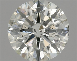 Picture of Natural Diamond 1.01 Carats, Round with Very Good Cut, H Color, SI2 Clarity and Certified by IGI