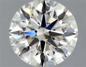 Picture of Natural Diamond 1.11 Carats, Round with Excellent Cut, J Color, VS1 Clarity and Certified by GIA