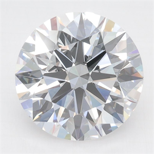 Picture of Lab Grown Diamond 3.00 Carats, Round with Ideal Cut, D Color, VVS1 Clarity and Certified by IGI
