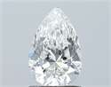 Natural Diamond 1.01 Carats, Pear with  Cut, H Color, VS1 Clarity and Certified by GIA