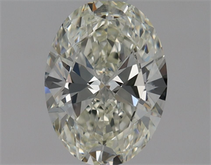 Foto Diamante Natural 0.50 quilates, Ovalado , Color J, claridad VVS1 y certificado GIA de