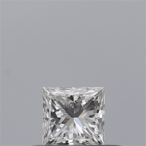 Picture of Natural Diamond 0.23 Carats, Princess with  Cut, E Color, SI1 Clarity and Certified by GIA