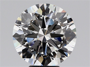 Picture of Lab Grown Diamond 6.04 Carats, Round with Excellent Cut, G Color, VVS2 Clarity and Certified by IGI