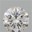 Diamante Natural 0.61 quilates, Redondo , Color E, claridad VVS1 y certificado GIA