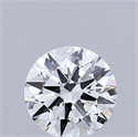 Natural Diamond 0.42 Carats, Round with Excellent Cut, H Color, VVS2 Clarity and Certified by GIA