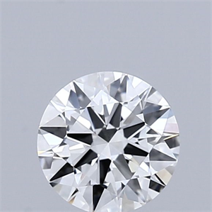 Picture of Natural Diamond 0.42 Carats, Round with Excellent Cut, H Color, VVS2 Clarity and Certified by GIA