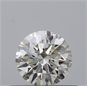 Natural Diamond 0.40 Carats, Round with Excellent Cut, H Color, VVS1 Clarity and Certified by IGI