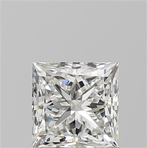 Picture of Natural Diamond 1.03 Carats, Princess with  Cut, H Color, VVS2 Clarity and Certified by GIA