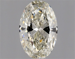 Picture of Natural Diamond 0.70 Carats, Oval with  Cut, K Color, VS1 Clarity and Certified by GIA