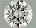 Natural Diamond 0.70 Carats, Round with Excellent Cut, J Color, VS1 Clarity and Certified by GIA