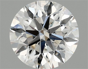 Picture of Lab Grown Diamond 1.49 Carats, Round with Excellent Cut, F Color, VVS2 Clarity and Certified by IGI
