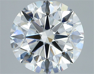 Picture of Natural Diamond 2.10 Carats, Round with Excellent Cut, G Color, VS2 Clarity and Certified by GIA