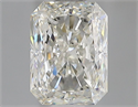 Diamante Natural 0.81 quilates, Radiante , Color J, claridad SI1 y certificado GIA