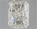 Natural Diamond 0.81 Carats, Radiant with  Cut, J Color, SI1 Clarity and Certified by GIA
