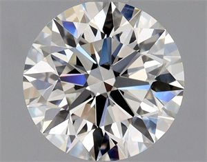 Picture of Natural Diamond 0.90 Carats, Round with Excellent Cut, H Color, VVS1 Clarity and Certified by GIA