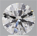 Lab Grown Diamond 3.09 Carats, Round with Ideal Cut, E Color, VVS2 Clarity and Certified by IGI