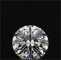 Natural Diamond 1.55 Carats, Round with Excellent Cut, J Color, VVS1 Clarity and Certified by GIA