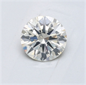 Diamante Natural 0.71 quilates, Redondo , Color K, claridad I1 y certificado GIA